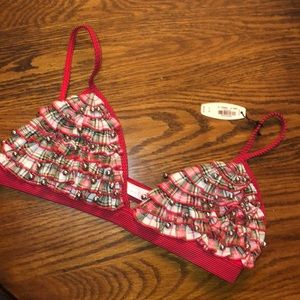 Victoria Secret Intimate Jingle Bell Bra NWT